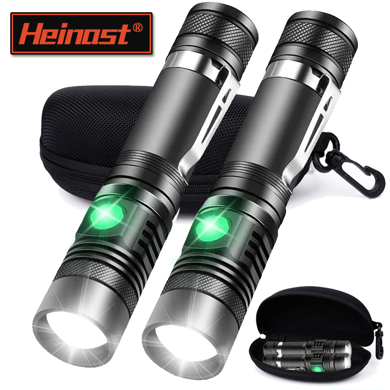 Outdoor Lighting Black - Şarj edilebilir T6 El Feneri Kullanımı