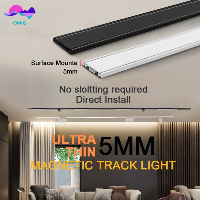 Outdoor Lighting Track - 5mm İnce Manyetik Raylı Spot Aydınlatma