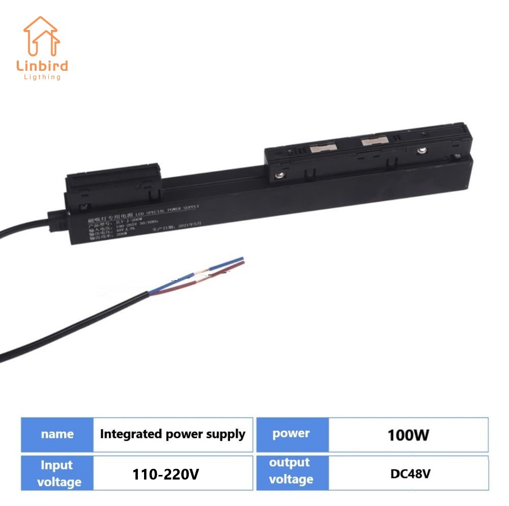 Outdoor Lighting Track - Manyetik ray lambası güç 110-220V transformatör