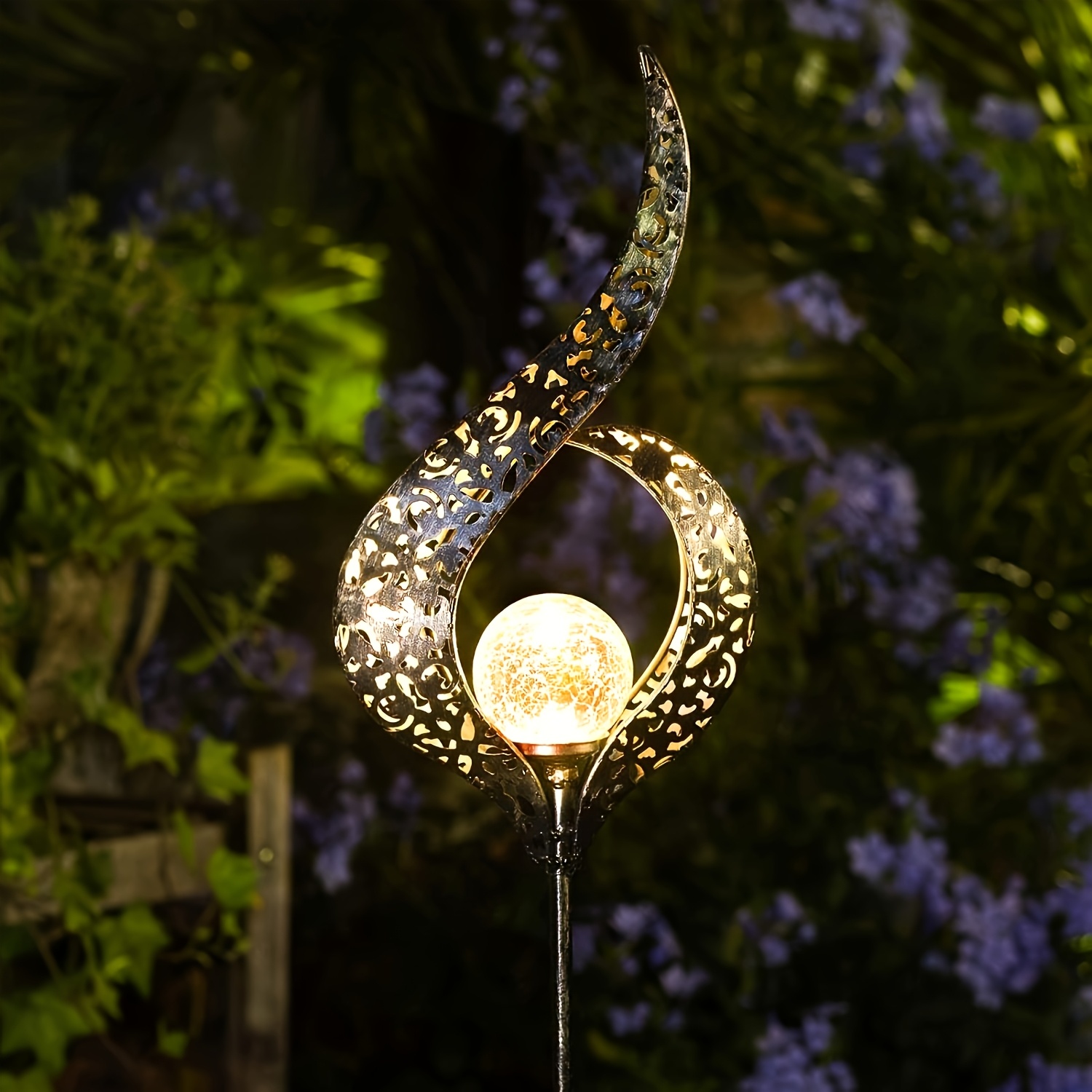 Outdoor Lighting Pathway - Dış Mekan Bahçe Güneş Enerjili Heykel