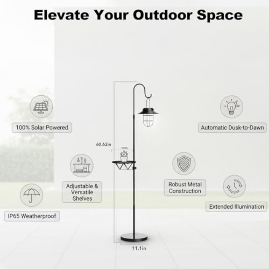 Güneş Enerjili Ayaklı Lamba ve - Outdoor Lighting Waterproof incelemesi ve fiyatı