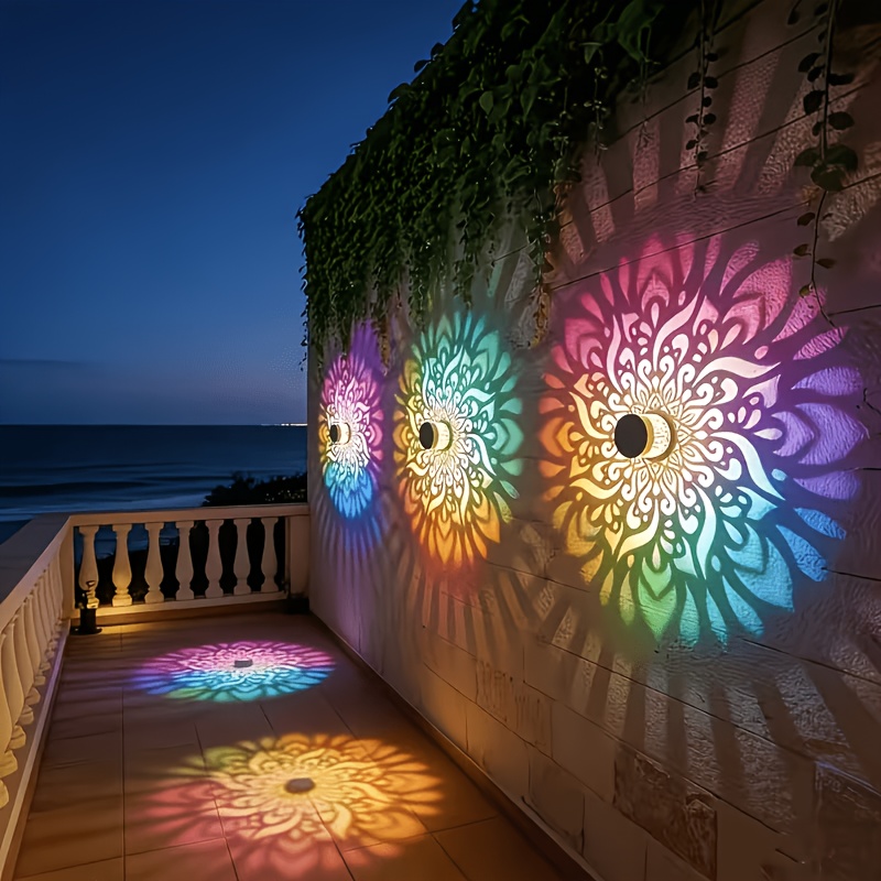 1/2/4 Paket Güneş Enerjili Çit - Outdoor Lighting Waterproof incelemesi ve fiyatı