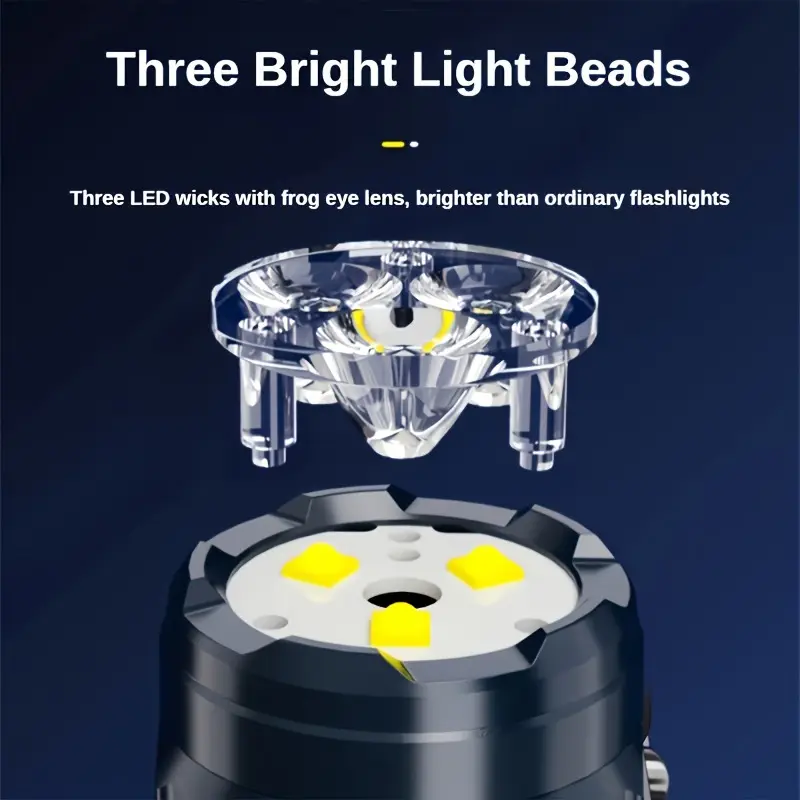 Kalem Klipsli Mini 3LED El Fen - Outdoor Lighting Black incelemesi ve fiyatı