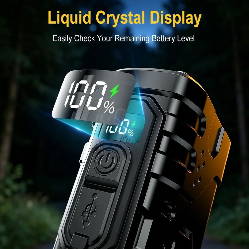 BORUIiT El Kranklı EDC LED Fen - Outdoor Lighting Black incelemesi ve fiyatı