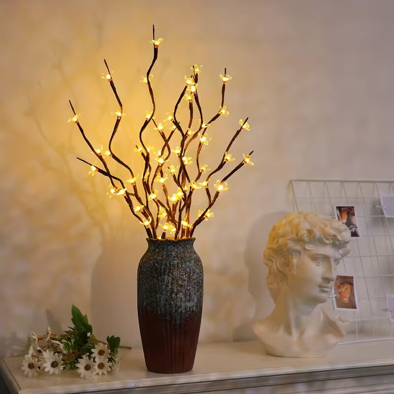 1/2 adet 20LED kiraz çiçeği ağ - Outdoor Lighting Effects incelemesi ve fiyatı