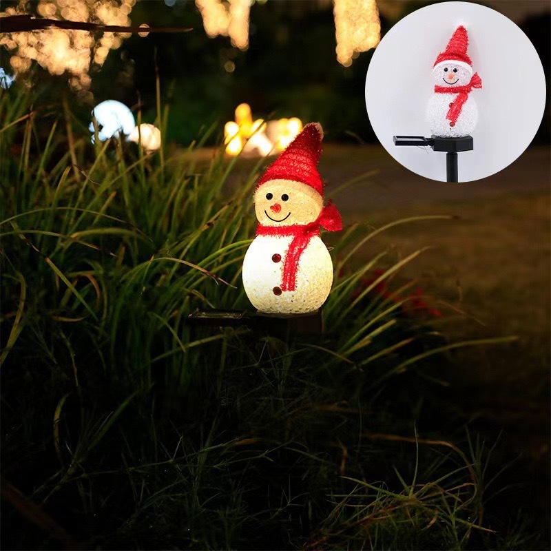 Kar Adamı Şeklinde Güneş Enerj - Outdoor Lighting Pathway incelemesi ve fiyatı