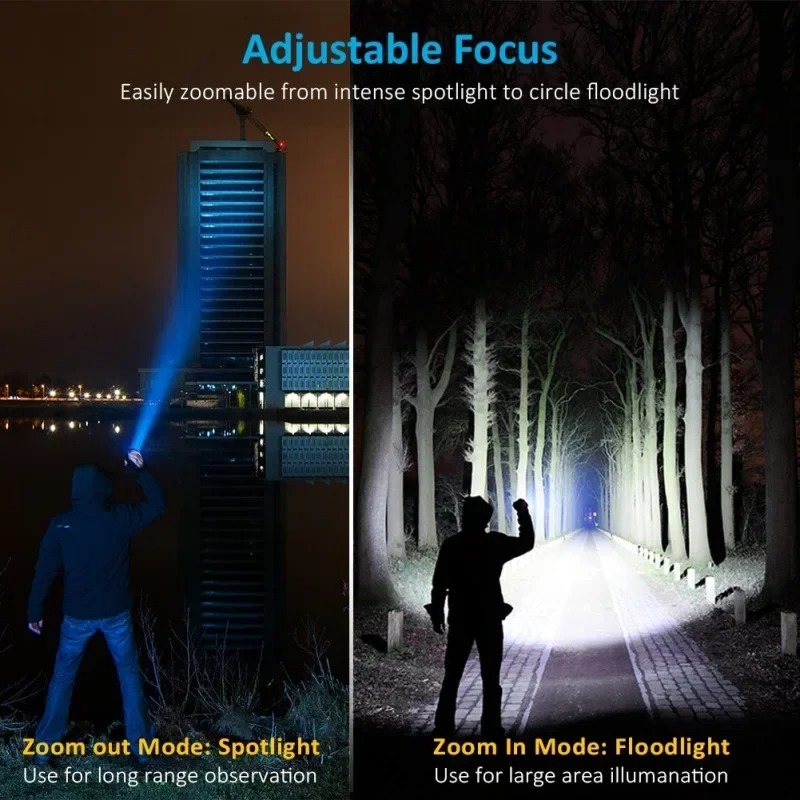 T6 LED Şarj Edilebilir El Fene - Outdoor Lighting Black incelemesi ve fiyatı